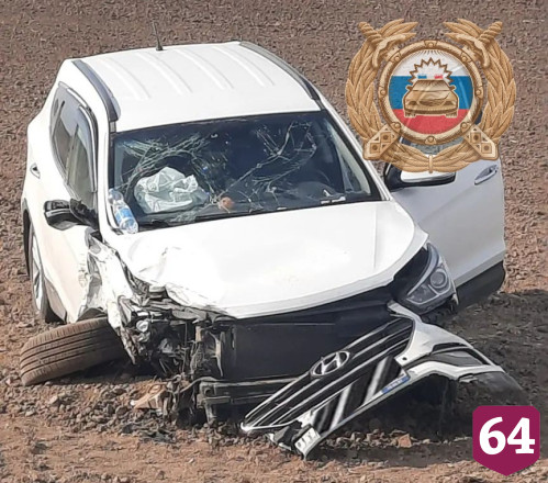 Мужчина травмировался в аварии у саратовского села